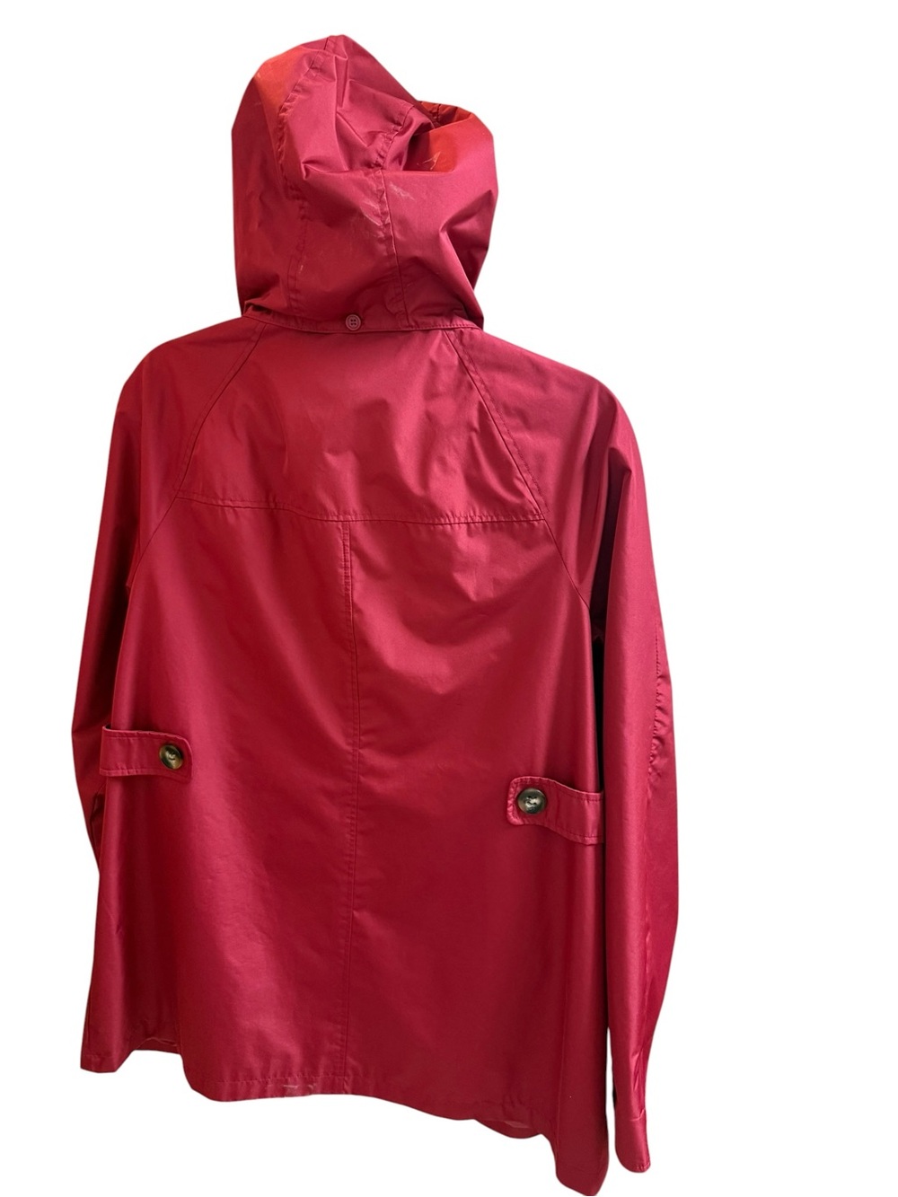 Women’s White Stag red button front raincoat EUC Size XL - Picture 7 of 12